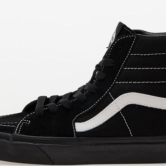 Vans SK8-Hi (Suede/ Canvas) Black/ True White 5