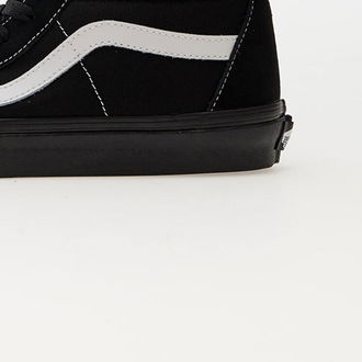 Vans SK8-Hi (Suede/ Canvas) Black/ True White 9