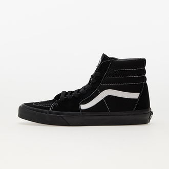 Vans SK8-Hi (Suede/ Canvas) Black/ True White