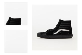 Vans SK8-Hi (Suede/ Canvas) Black/ True White 4