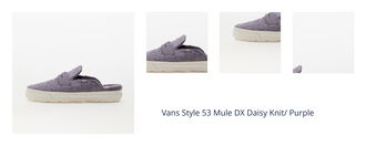 Vans Style 53 Mule DX Daisy Knit/ Purple 1