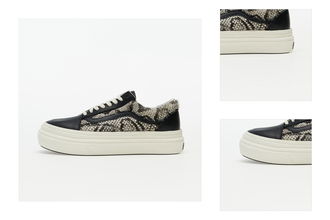 Vans Super ComfyCush Old Skool (Snake/ Pony) Black/ Marshmallow 3