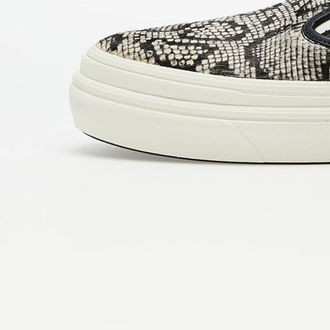 Vans Super ComfyCush Slip-On (Snake/ Pony) Black/ Marshmallow 8