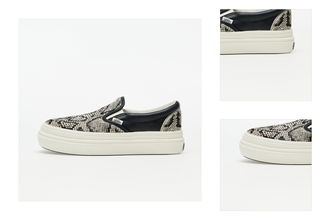 Vans Super ComfyCush Slip-On (Snake/ Pony) Black/ Marshmallow 3