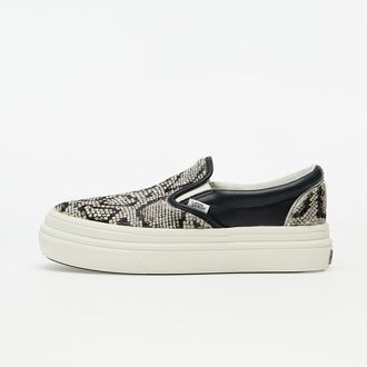 Vans Super ComfyCush Slip-On (Snake/ Pony) Black/ Marshmallow 2