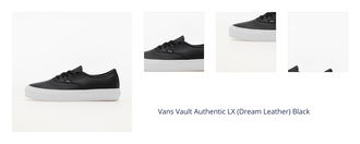 Vans Vault Authentic LX (Dream Leather) Black 1