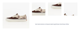 Vans Vault Authentic LX (Savanna Spirit) Light Brown/ Dark Brown/ White 1