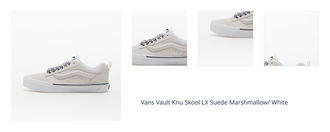 Vans Vault Knu Skool LX Suede Marshmallow/ White 1