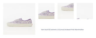 Vans Vault OG Authentic LX (Canvas) Acidwash Pink/ Marshmallow 1