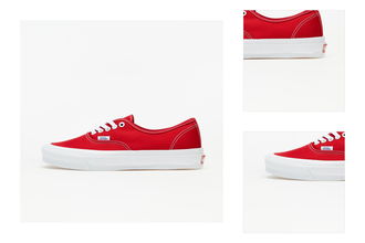 Vans Vault OG Authentic LX (Canvas) Red/ True White 3