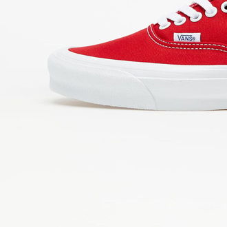 Vans Vault OG Authentic LX (Canvas) Red/ True White 8