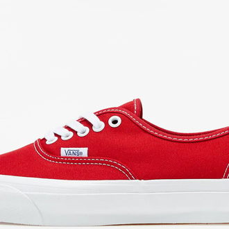 Vans Vault OG Authentic LX (Canvas) Red/ True White 5