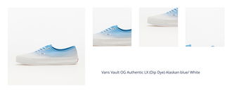 Vans Vault OG Authentic LX (Dip Dye) Alaskan blue/ White 1