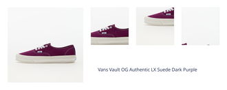 Vans Vault OG Authentic LX Suede Dark Purple 1