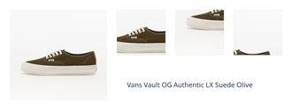 Vans Vault OG Authentic LX Suede Olive 1