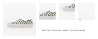 Vans Vault OG Authentic LX Vault Checkerboard Loden 1