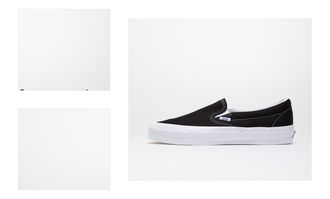 Vans Vault OG Classic Slip-On LX (Canvas) Black/ True White 4