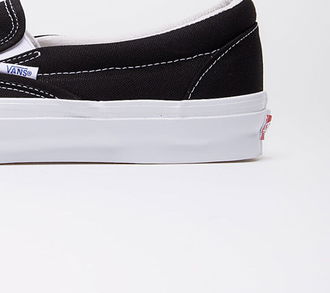 Vans Vault OG Classic Slip-On LX (Canvas) Black/ True White 9