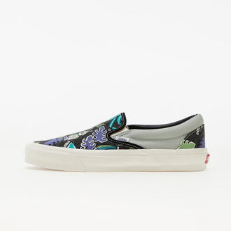 Vans Vault OG Classic Slip-On LX (Canvas) Parrot/ Hawaiian Black 2