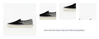 Vans Vault OG Classic Slip-On LX (Micro Daisy) Black 1