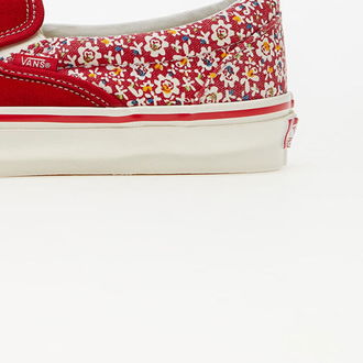 Vans Vault OG Classic Slip-On LX (Micro Daisy) Racing Red 9