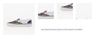 Vans Vault OG Classic Slip-On LX Pam Brown/ True White 1