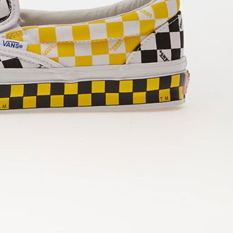 Vans Vault OG Classic Slip-On LX Vault Checkerboard Black/ Yellow 9