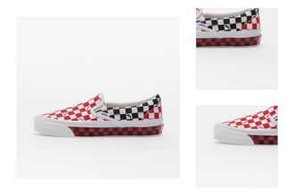 Vans Vault OG Classic Slip-On LX Vault Checkerboard Red/ Black 3