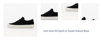 Vans Vault OG Epoch LX Suede/ Nubuck Black 1