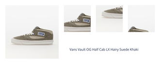 Vans Vault OG Half Cab LX Hairy Suede Khaki 1