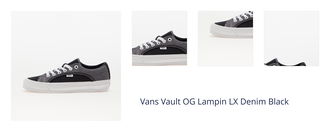 Vans Vault OG Lampin LX Denim Black 1