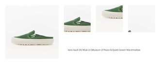 Vans Vault OG Mule LX (Museum of Peace & Quiet) Green/ Marshmallow 1