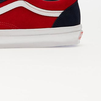 Vans Vault OG Old Skool LX Off The Wall Navy/ Red 9