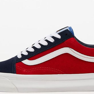 Vans Vault OG Old Skool LX Off The Wall Navy/ Red 5