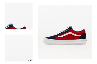 Vans Vault OG Old Skool LX Off The Wall Navy/ Red 4