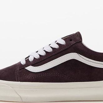 Vans Vault OG Old Skool LX Pig Suede Wine 5