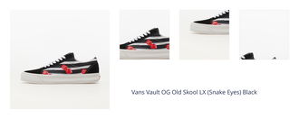 Vans Vault OG Old Skool LX (Snake Eyes) Black 1