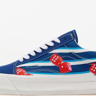 Vans Vault OG Old Skool LX (Snake Eyes) True Blue 5