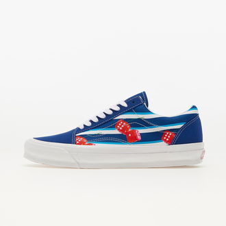 Vans Vault OG Old Skool LX (Snake Eyes) True Blue 2