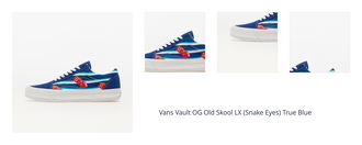 Vans Vault OG Old Skool LX (Snake Eyes) True Blue 1