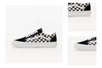 Vans Vault OG Old Skool LX (Suede/ Canvas) Black/ Classic White/ Checker Board 3