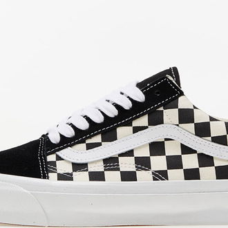 Vans Vault OG Old Skool LX (Suede/ Canvas) Black/ Classic White/ Checker Board 5