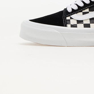 Vans Vault OG Old Skool LX (Suede/ Canvas) Black/ Classic White/ Checker Board 8