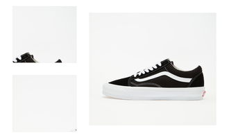 Vans Vault OG Old Skool LX (Suede/ Canvas) Black/ Trwht 4