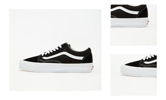 Vans Vault OG Old Skool LX (Suede/ Canvas) Black/ Trwht 3