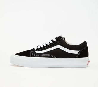 Vans Vault OG Old Skool LX (Suede/ Canvas) Black/ Trwht