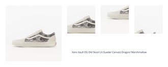 Vans Vault OG Old Skool LX (Suede/ Canvas) Dragon/ Marshmallow 1