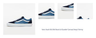 Vans Vault OG Old Skool LX (Suede/ Canvas) Navy/ Stvnvy 1