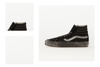 Vans Vault OG SK8-Hi LX Stressed Black/ White 4