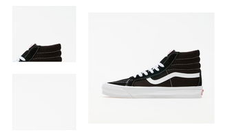 Vans Vault OG SK8-Hi LX (Suede/ Canvas) Black/ Trwht 4